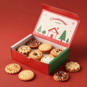 Christmas Cookie Box Packaging 01